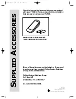 Preview for 52 page of Philips CCZ130AT Owner'S Manual