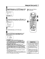 Preview for 17 page of Philips CCZ194AT99 Owner'S Manual