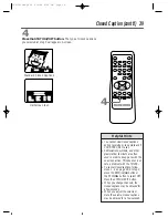 Preview for 39 page of Philips CCZ252AT Owner'S Manual