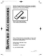 Preview for 52 page of Philips CCZ252AT Owner'S Manual