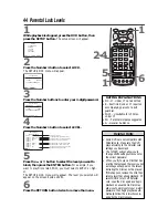 Preview for 44 page of Philips CDV19BPH Owner'S Manual