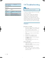 Preview for 27 page of Philips CE153DR User Manual