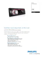 Preview for 1 page of Philips CEM1000 Brochure