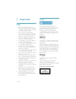 Preview for 3 page of Philips CID3283 User Manual