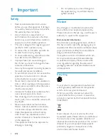 Preview for 4 page of Philips CID3687 User Manual