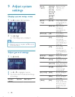 Preview for 21 page of Philips CID3695 User Manual