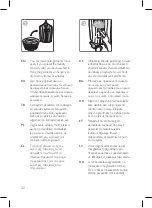 Preview for 32 page of Philips ClearTouch Essence GC535 User Manual