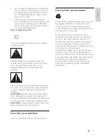 Preview for 7 page of Philips CSS2123B User Manual