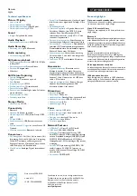 Preview for 2 page of Philips CT2898/000000EU Specifications