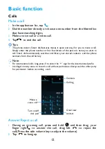 Preview for 12 page of Philips CTW3500BK/00 Manual