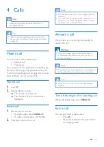 Preview for 13 page of Philips D131 Extended User Documentation