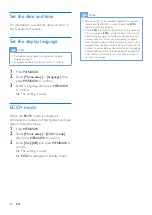 Preview for 24 page of Philips D530 Extended User Documentation