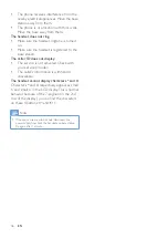 Preview for 38 page of Philips D530 Extended User Documentation