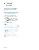 Preview for 20 page of Philips D6350 Extended User Documentation