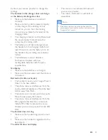 Preview for 41 page of Philips D6350 Extended User Documentation