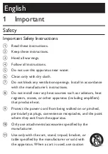 Preview for 2 page of Philips DC190 User Manual