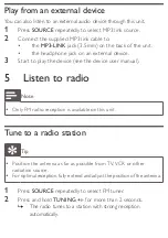 Preview for 13 page of Philips DC190 User Manual