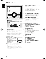 Preview for 12 page of Philips DCB146/05 User Manual