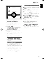 Preview for 17 page of Philips DCB146/05 User Manual