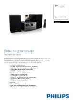 Philips DCB2020 - Specifications preview