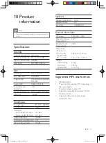 Preview for 16 page of Philips DCM186B User Manual