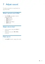 Preview for 17 page of Philips DCM2330 User Manual