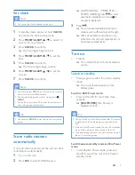 Preview for 11 page of Philips DCM3155/12 User Manual