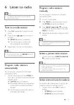 Preview for 13 page of Philips DCM3155DG User Manual