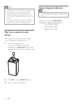 Preview for 16 page of Philips DCM3155DG User Manual