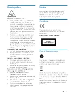 Preview for 5 page of Philips DCM3160 User Manual