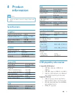 Preview for 19 page of Philips DCM3160 User Manual