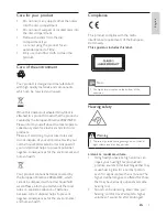 Preview for 5 page of Philips DCM3175 User Manual