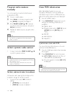 Preview for 16 page of Philips DCM3175 User Manual