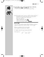 Preview for 17 page of Philips Dect SC479 Instructions For Use Manual