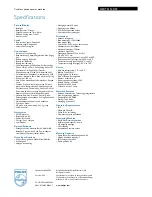 Preview for 3 page of Philips DECT5154S Specifications