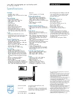 Preview for 3 page of Philips DesignLine 32PDL7906H Specifications