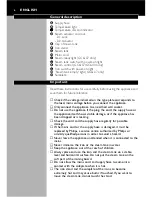 Preview for 6 page of Philips Double Speed GC6104 User Manual