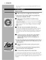 Preview for 10 page of Philips Double Speed GC6104 User Manual