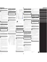 Preview for 2 page of Philips DS3020 Safety Sheet