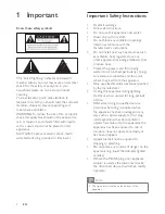 Preview for 3 page of Philips DS6200 User Manual