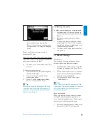 Preview for 19 page of Philips DSS1005/01 Manual