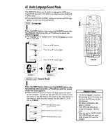 Preview for 62 page of Philips DV900VHS01 Owner'S Manual