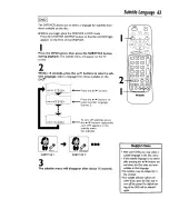 Preview for 63 page of Philips DV900VHS01 Owner'S Manual