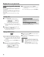 Preview for 44 page of Philips DVDR 725H/05 Operating Instructions Manual