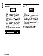 Preview for 22 page of Philips DVDR1500 Instructions For Use Manual