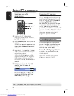 Preview for 26 page of Philips DVDR3440H User Manual