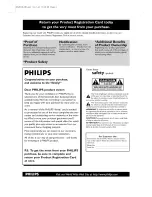 Preview for 2 page of Philips DVDR600VR Owner'S Manual