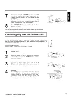 Preview for 28 page of Philips DVDR80 Owner'S Manual