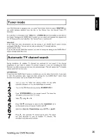 Preview for 36 page of Philips DVDR80 Owner'S Manual