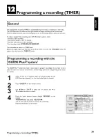 Preview for 90 page of Philips DVDR80 Owner'S Manual